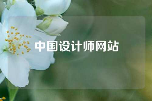 中国设计师网站