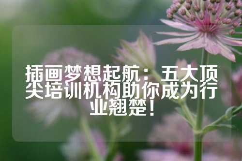 插画梦想起航：五大顶尖培训机构助你成为行业翘楚！