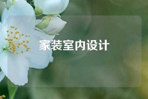 家装室内设计