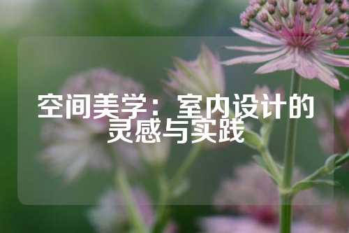 空间美学：室内设计的灵感与实践
