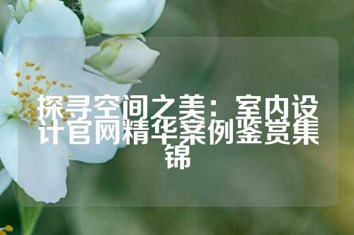 探寻空间之美：室内设计官网精华案例鉴赏集锦
