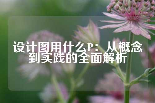 设计图用什么P：从概念到实践的全面解析