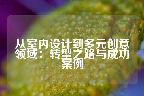 从室内设计到多元创意领域：转型之路与成功案例