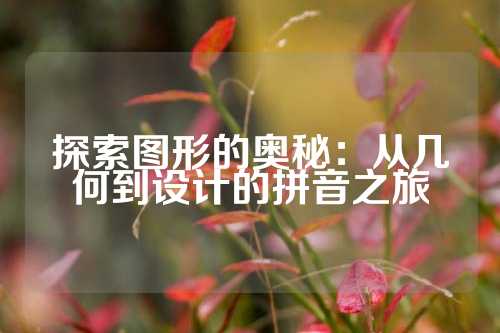 探索图形的奥秘:从几何到设计的拼音之旅