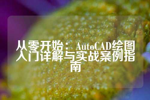 从零开始：AutoCAD绘图入门详解与实战案例指南