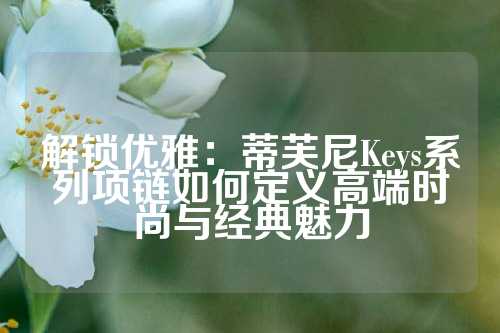 解锁优雅：蒂芙尼Keys系列项链如何定义高端时尚与经典魅力